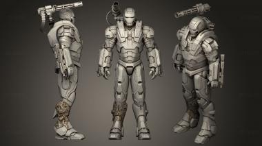 3D model Ironman War Machine (STL)